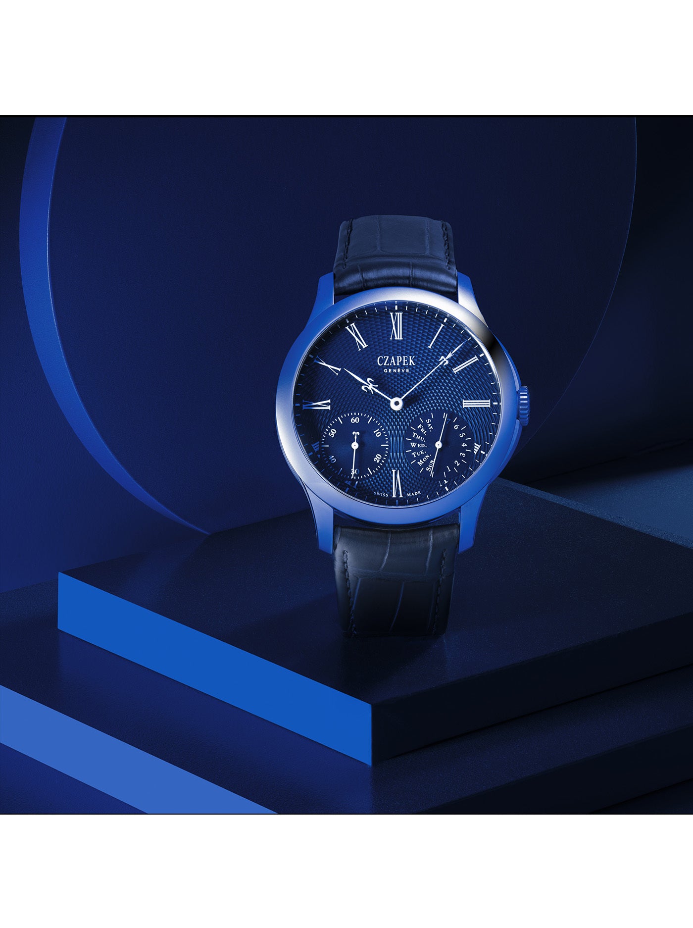 Czapek Quai Des Bergues Sapphire Blue L