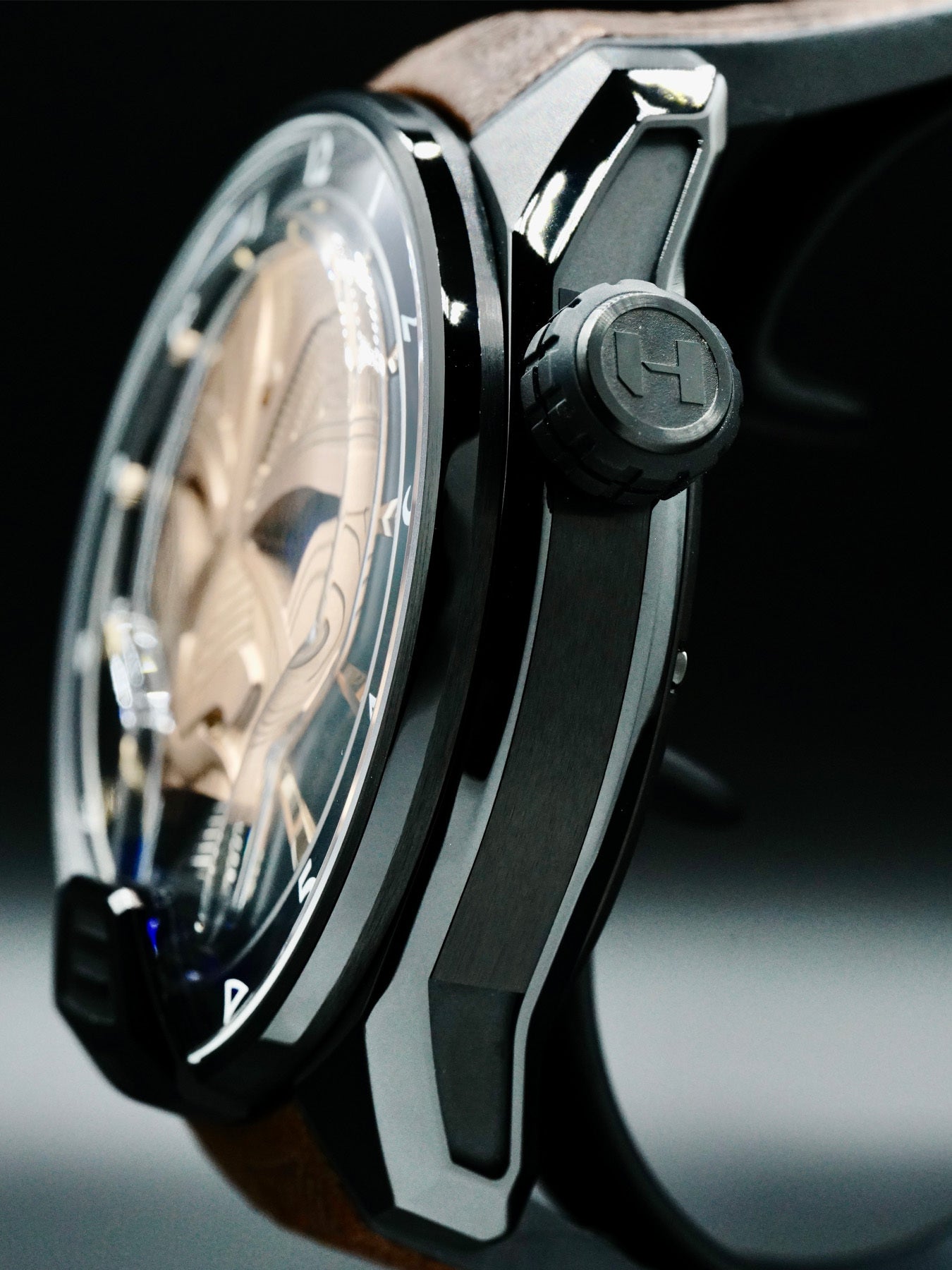 HYT Skull Bronze Rich Time 151-TD-81-BF-RA