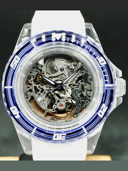 ArtyA Artya Diver Crystal Skeleton Blue Bezel