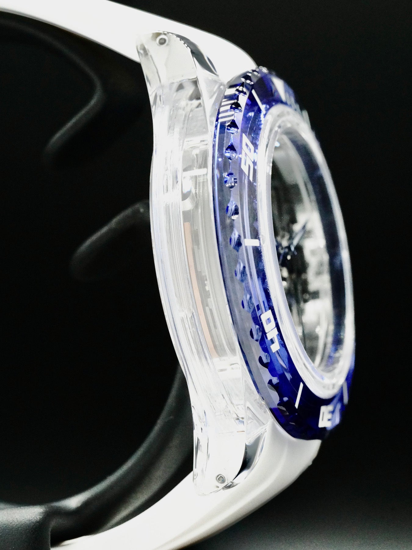 ArtyA Artya Diver Crystal Skeleton Blue Bezel