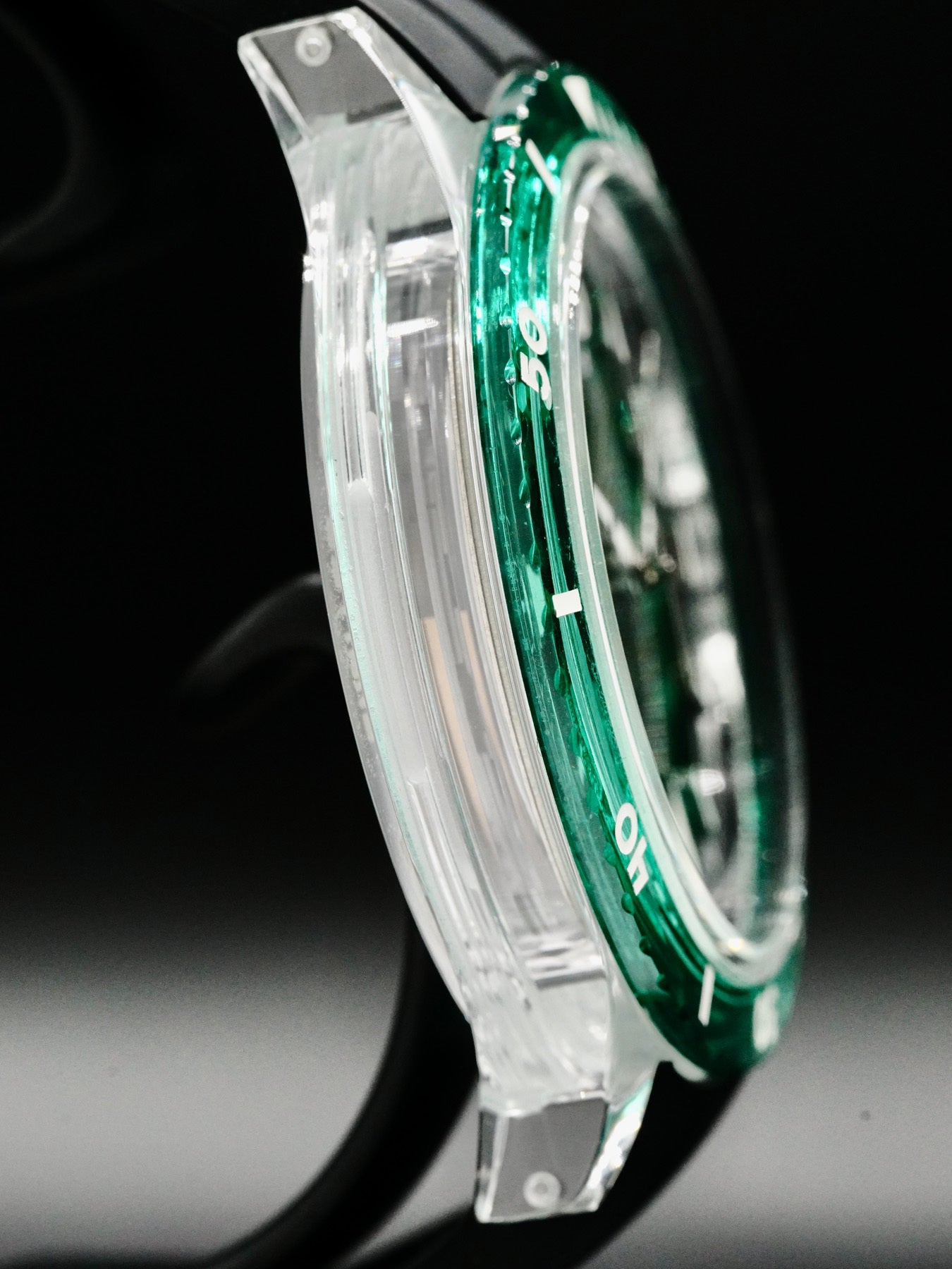 ArtyA Diver Crystal Green Smoke Green Bezel