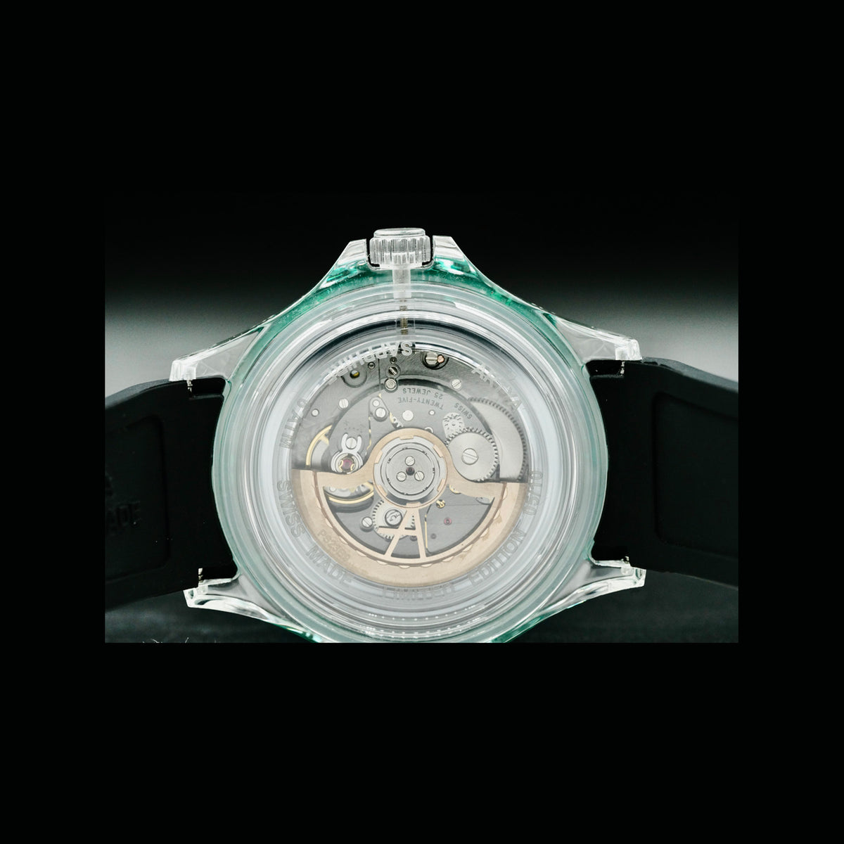 ArtyA Diver Crystal Green Smoke Green Bezel