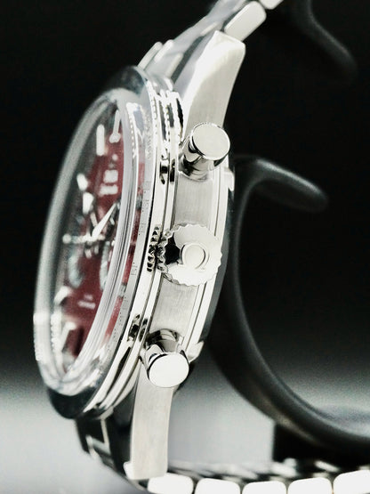 Omega 332.10.41.51.11.001 Speedmaster 57 Coaxial Chronometer Chronograph Red Dial 40.5mm on Bracelet