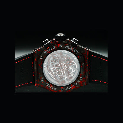 Hublot 421.QV.1113.LR.LVB23 Big Bang Unico Red Carbon Las Vegas Boutique