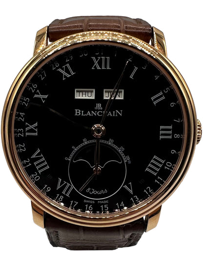 Blancpain Villeret 8 Day Complete Calendar 6639-3637-55B