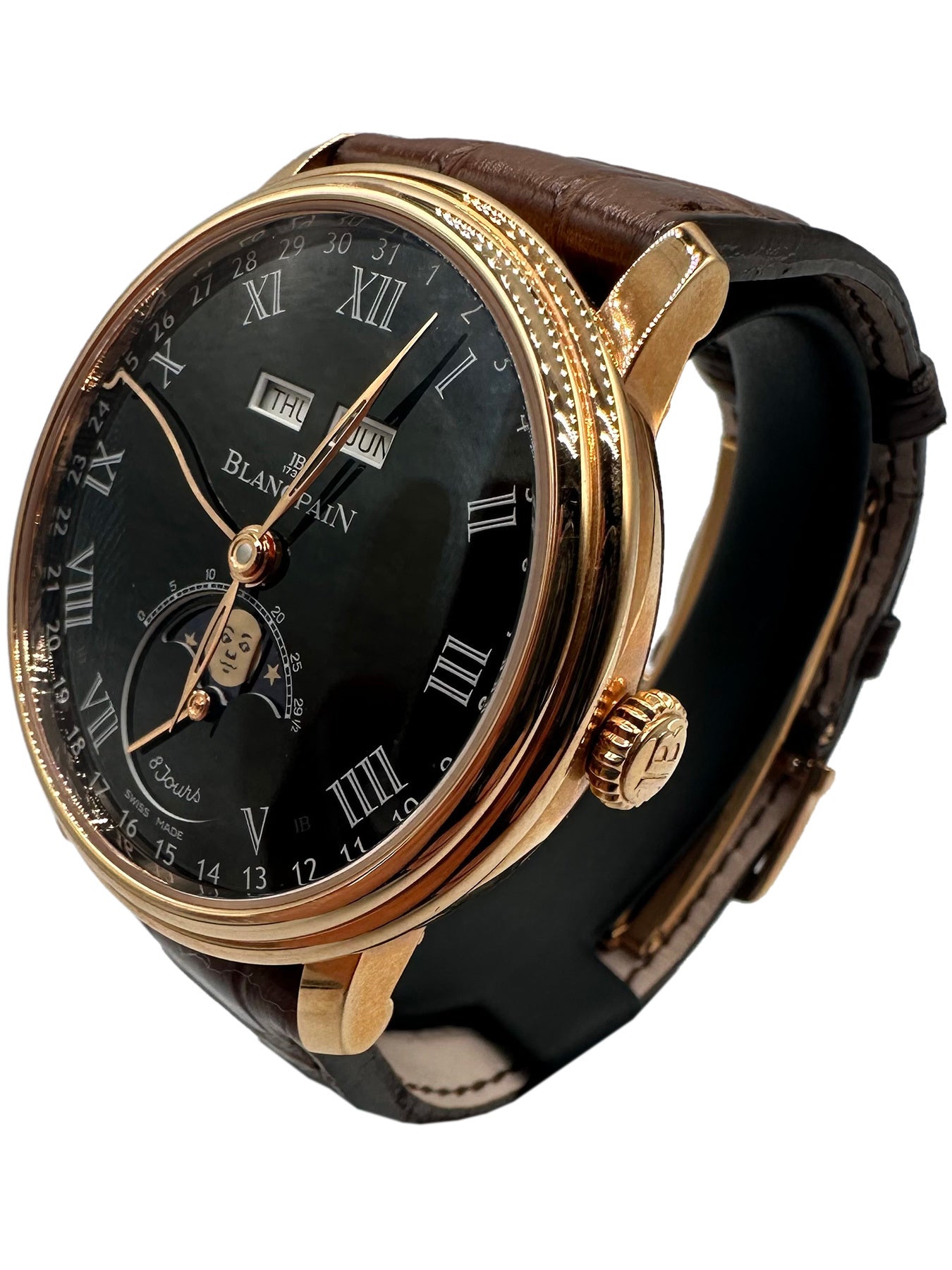 Blancpain Villeret 8 Day Complete Calendar 6639-3637-55B