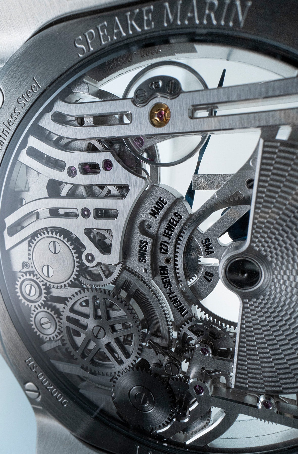 Speake Marin Ripples Skeleton