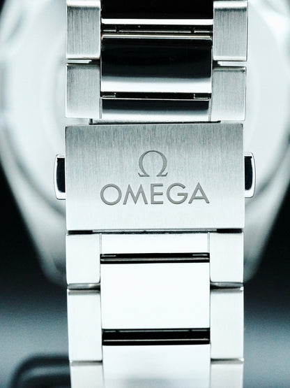 Omega 220.10.43.22.03.002 Seamaster Aqua Terra 150M Worldtimer Summer Blue on Bracelet