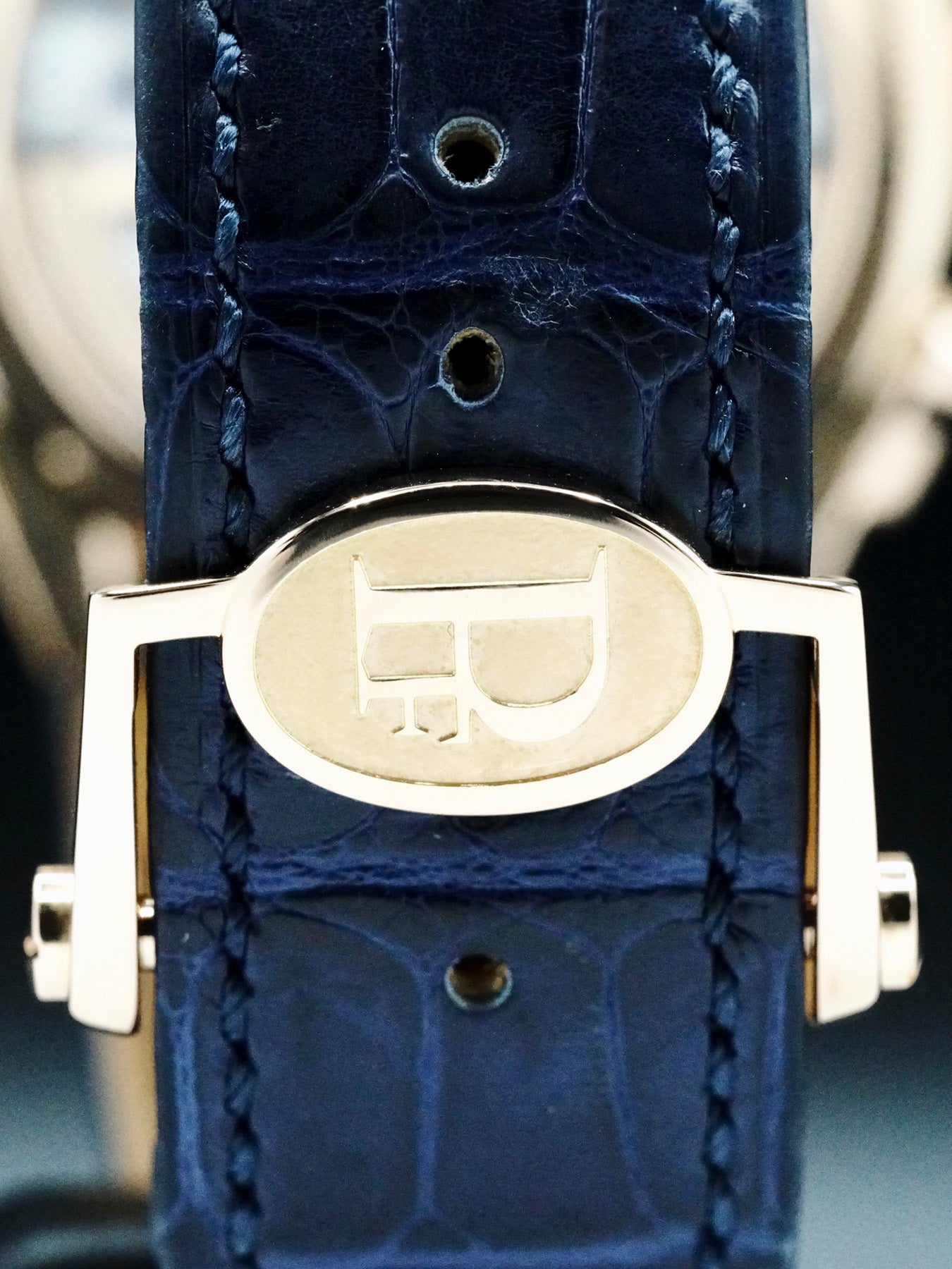 Parmigiani Fleurier Tonda PF Chronograph Milano Blue Alligator