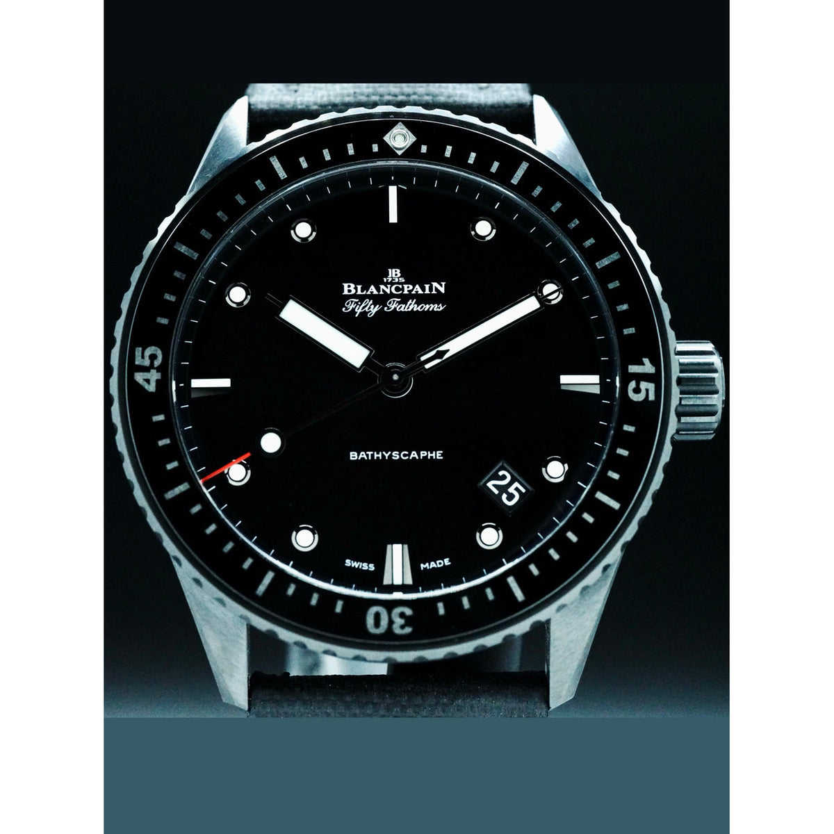 Blancpain Fifty Fathoms Bathyscaphe Ceramic and Liquid Metal 5000 0130 B52A