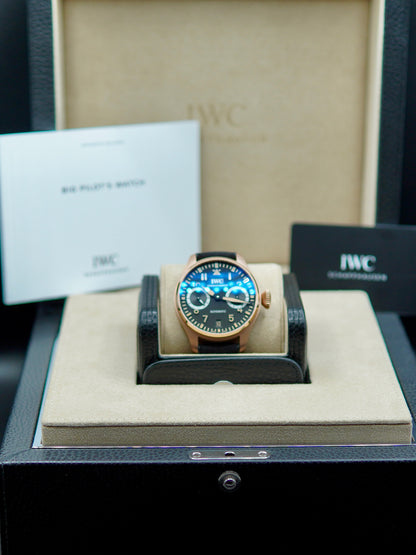 IWC IW501201 Big Pilot Mercedes AMG G63 Rose Gold Black Dial