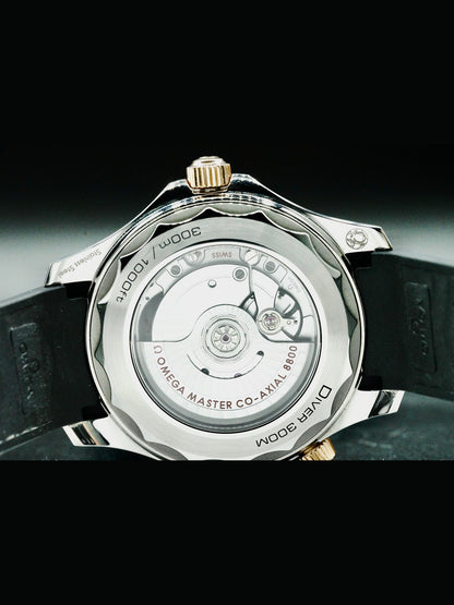 Omega 210.22.42.20.01.002 Seamaster Diver 300M Co-Axial Master Chronometer Sedna Gold