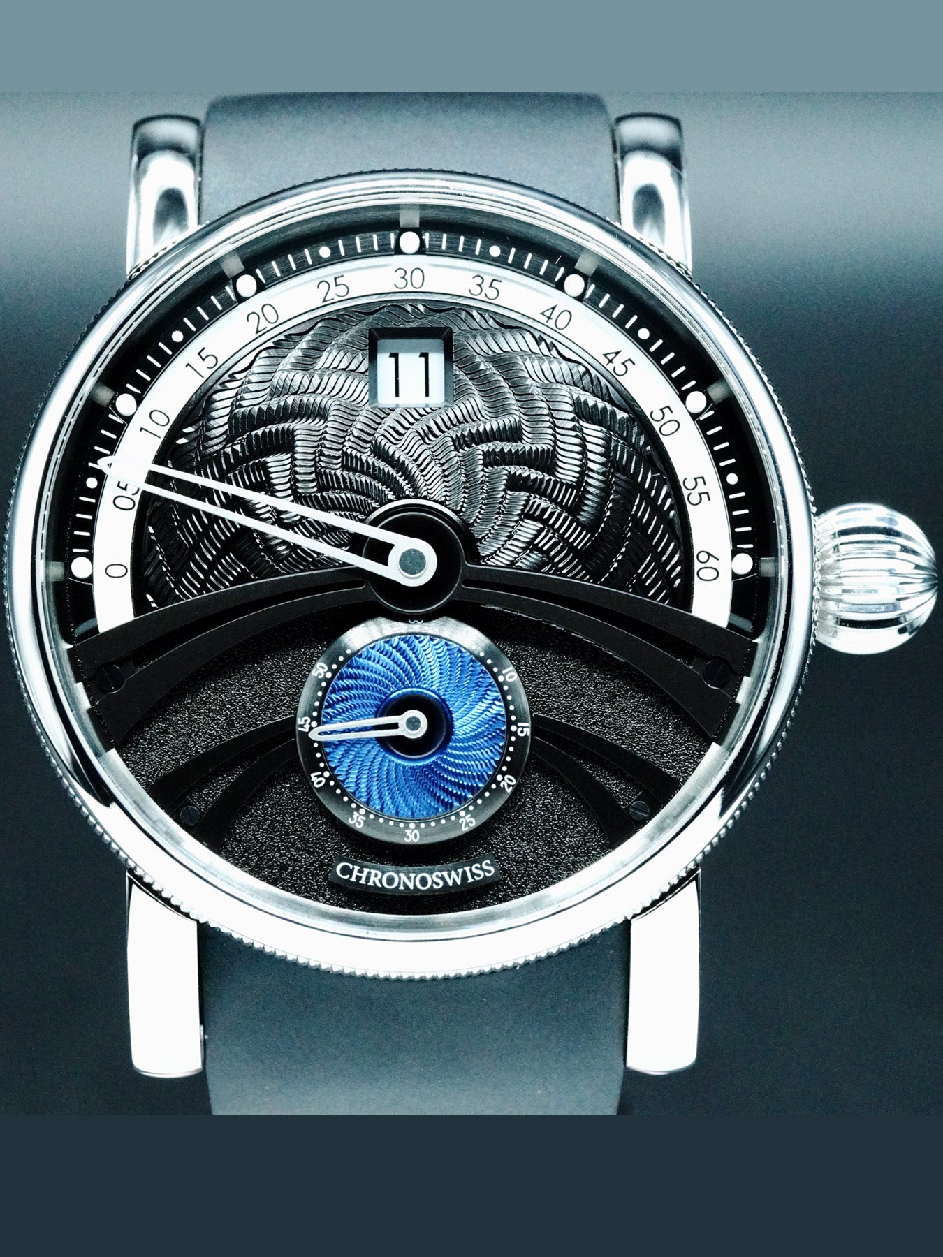 Chronoswiss CH-1423.1-BKBL Delphis Venture