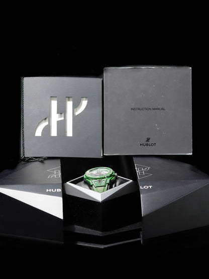 Hublot 418.GX.5207.RX.MXM22 Big Bang Sang Bleu Green Ceramic