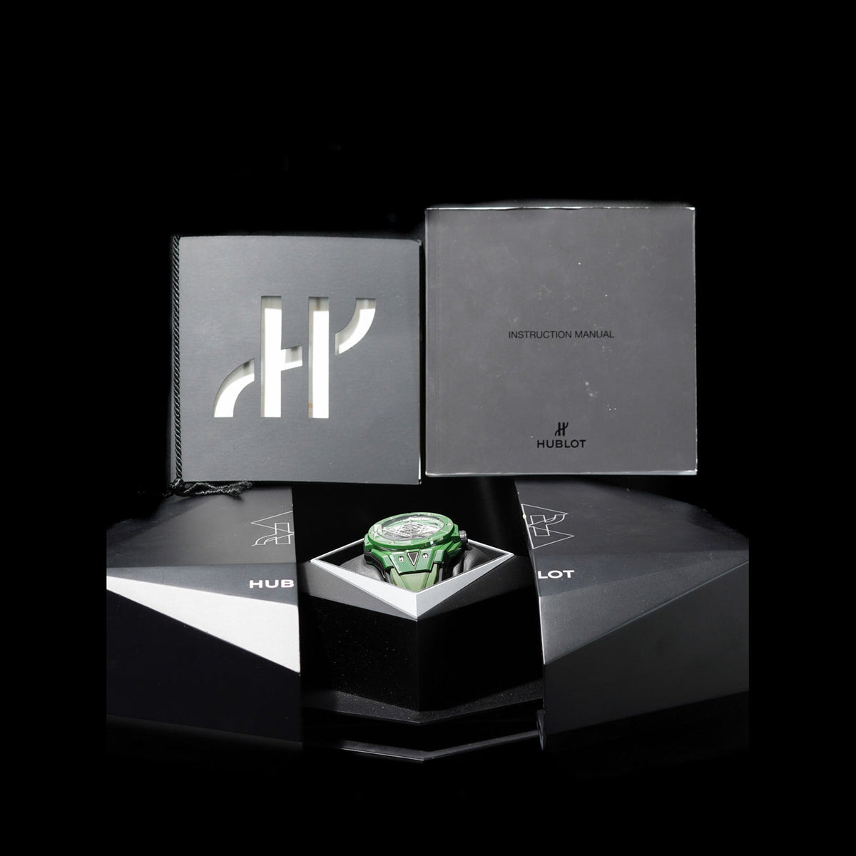 Hublot 418.GX.5207.RX.MXM22 Big Bang Sang Bleu Green Ceramic