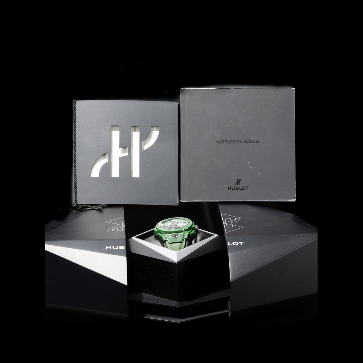 Hublot 418.GX.5207.RX.MXM22 Big Bang Sang Bleu Green Ceramic