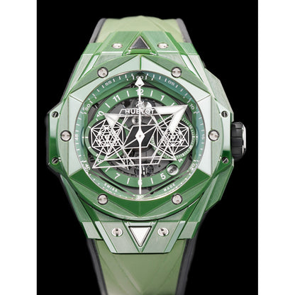 Hublot 418.GX.5207.RX.MXM22 Big Bang Sang Bleu Green Ceramic