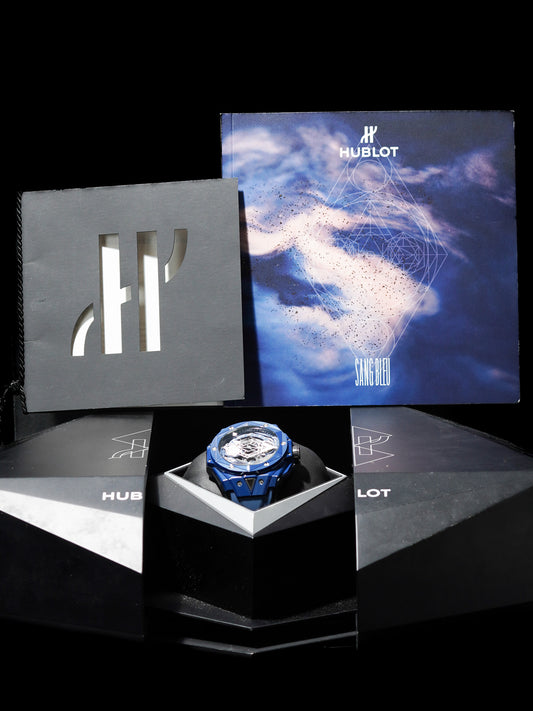 Hublot 418.EX.5107.RX.MXM21 Big Bang Sang Bleu II Blue Ceramic