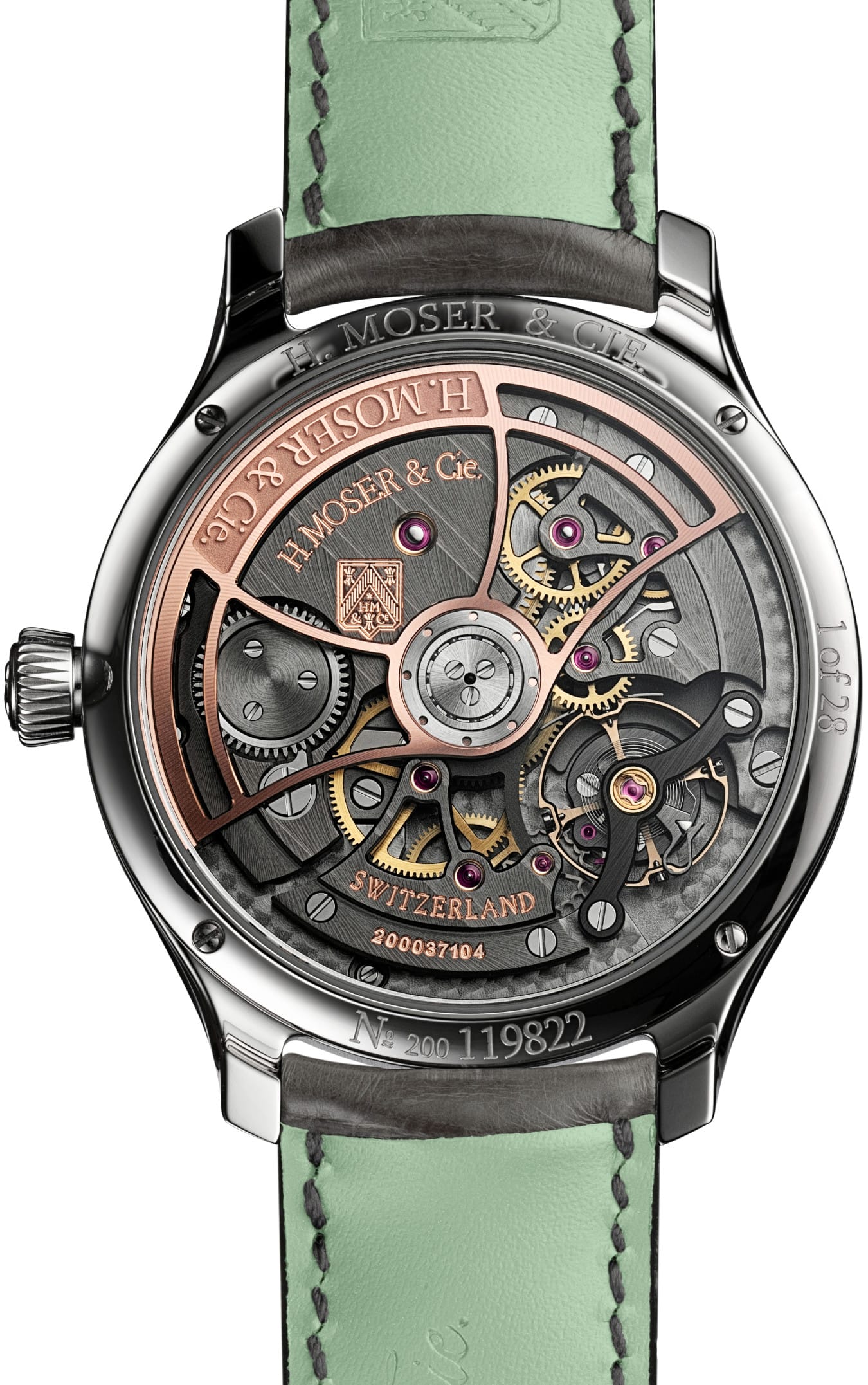 H. Moser & Cie. 1202-1204 Endeavour Small Seconds Concept Pop