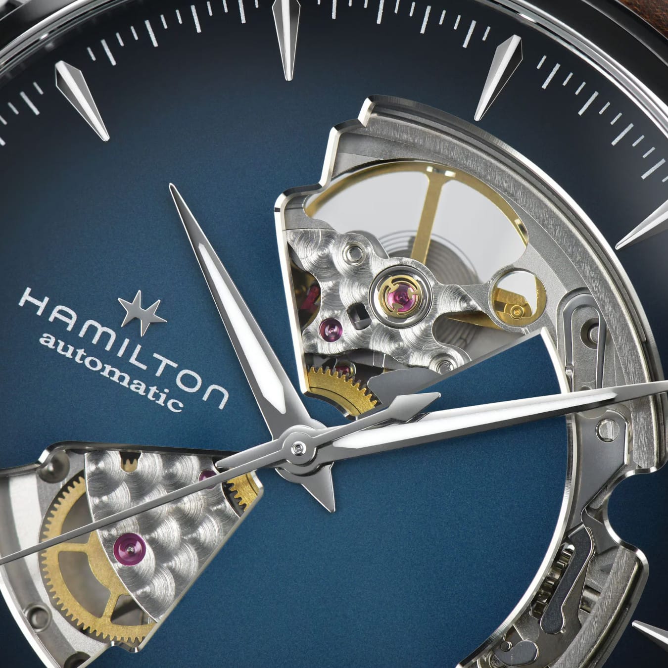 Hamilton H32675540 Jazzmaster Open Heart Auto 40mm