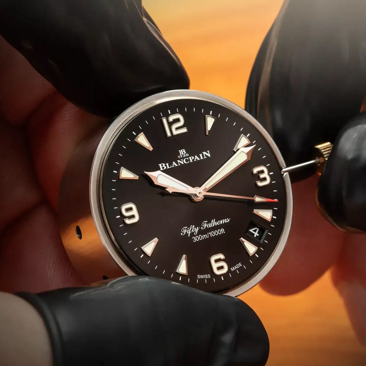 Blancpain 5010 12B30 98S Fifty Fathoms Automatic 42mm Black Dial