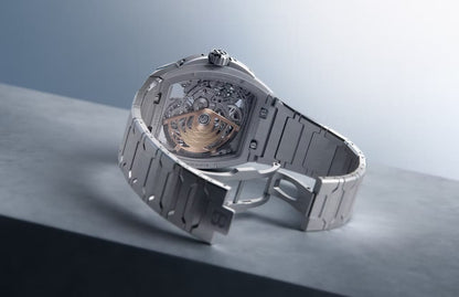 Bianchet Flying Tourbillon Ultrafino Skeleton Titanium Blue UFFTSKTNBL