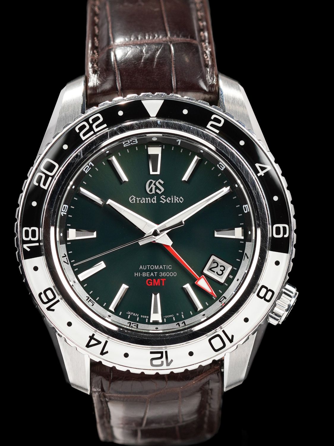 Grand Seiko SBGJ239 Sport Hi-Beat GMT Green and White