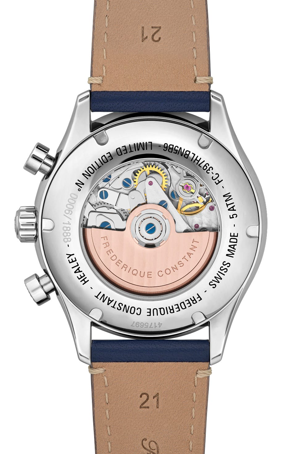 Frederique Constant FC-397HLBN5B6 Classics Vintage Rally Healey Chronograph