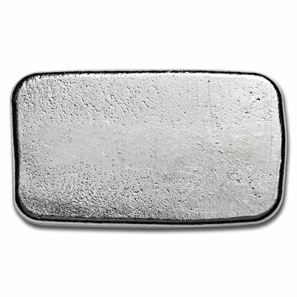 5 oz Cast-Poured Silver Bar - APMEX