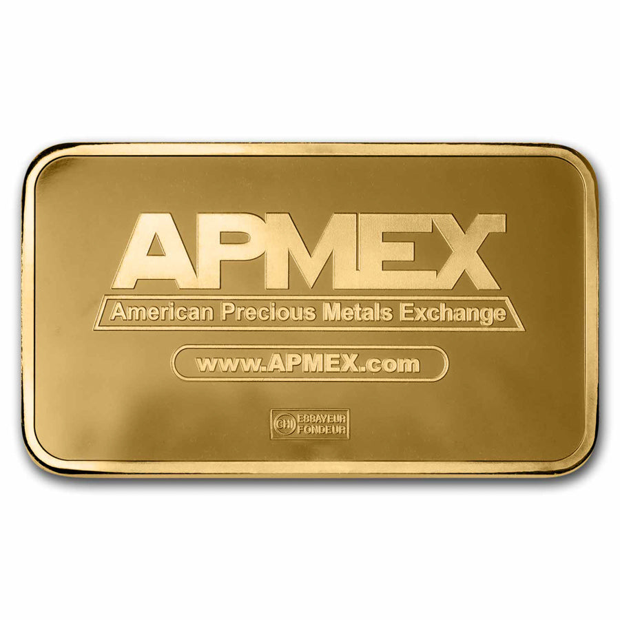 5 oz Gold Bar - APMEX (In Capsule)