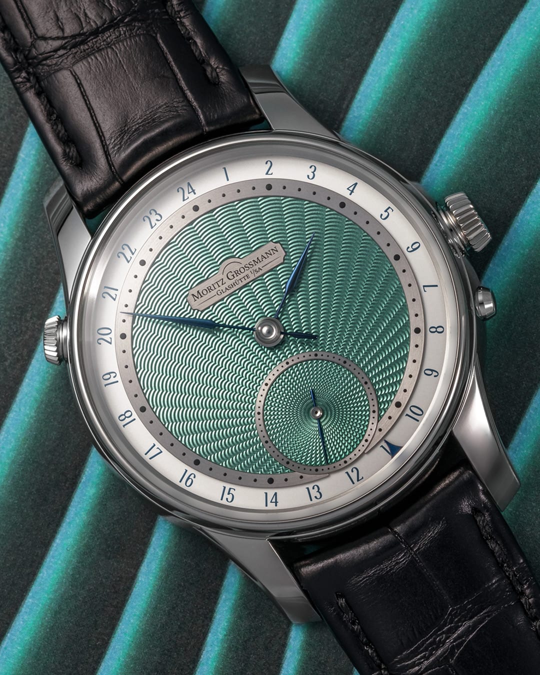 Moritz Grossmann MG-003892 Gmt Guilloché Green