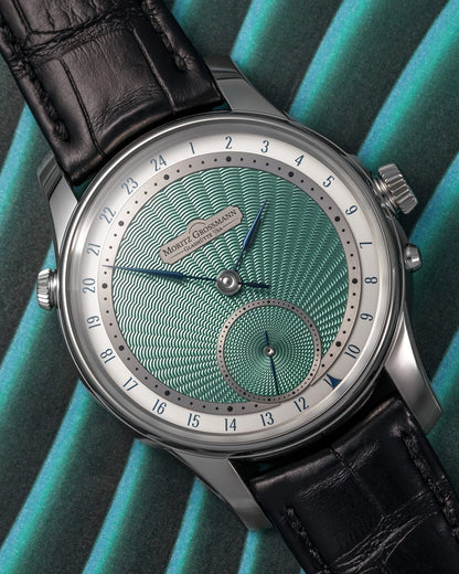 Moritz Grossmann MG-003892 Gmt Guilloché Green