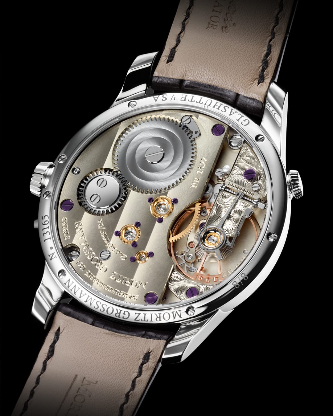 Moritz Grossmann MG-003892 Gmt Guilloché Green