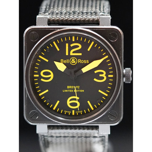 Bell & Ross BR01-92 Aviation Heritage Limited Edition Black & Yellow Dial