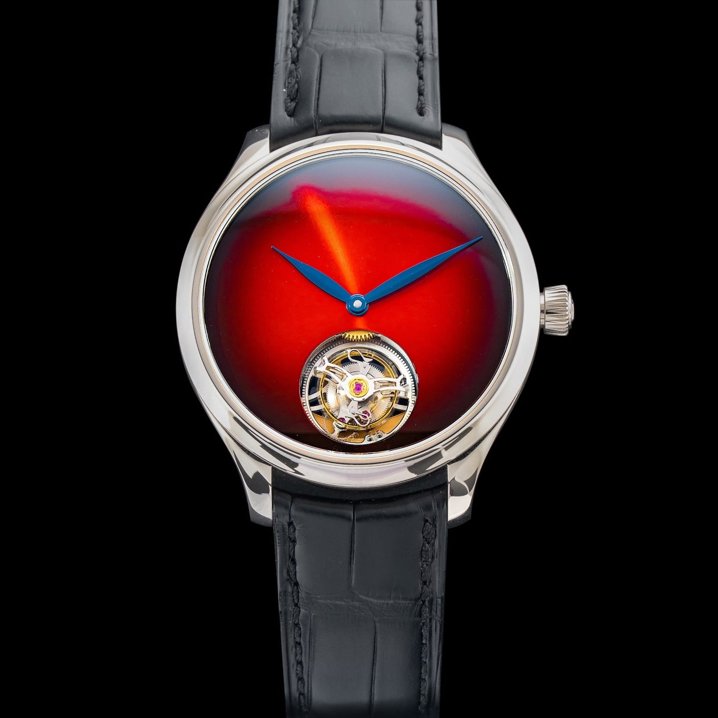 H. Moser & Cie. 1804-0205 Endeavour Tourbillon Limited Edition Red Dial