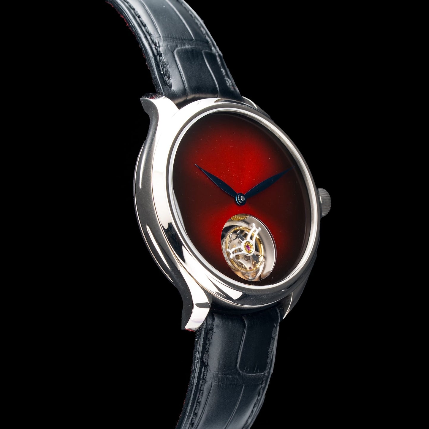 H. Moser & Cie. 1804-0205 Endeavour Tourbillon Limited Edition Red Dial