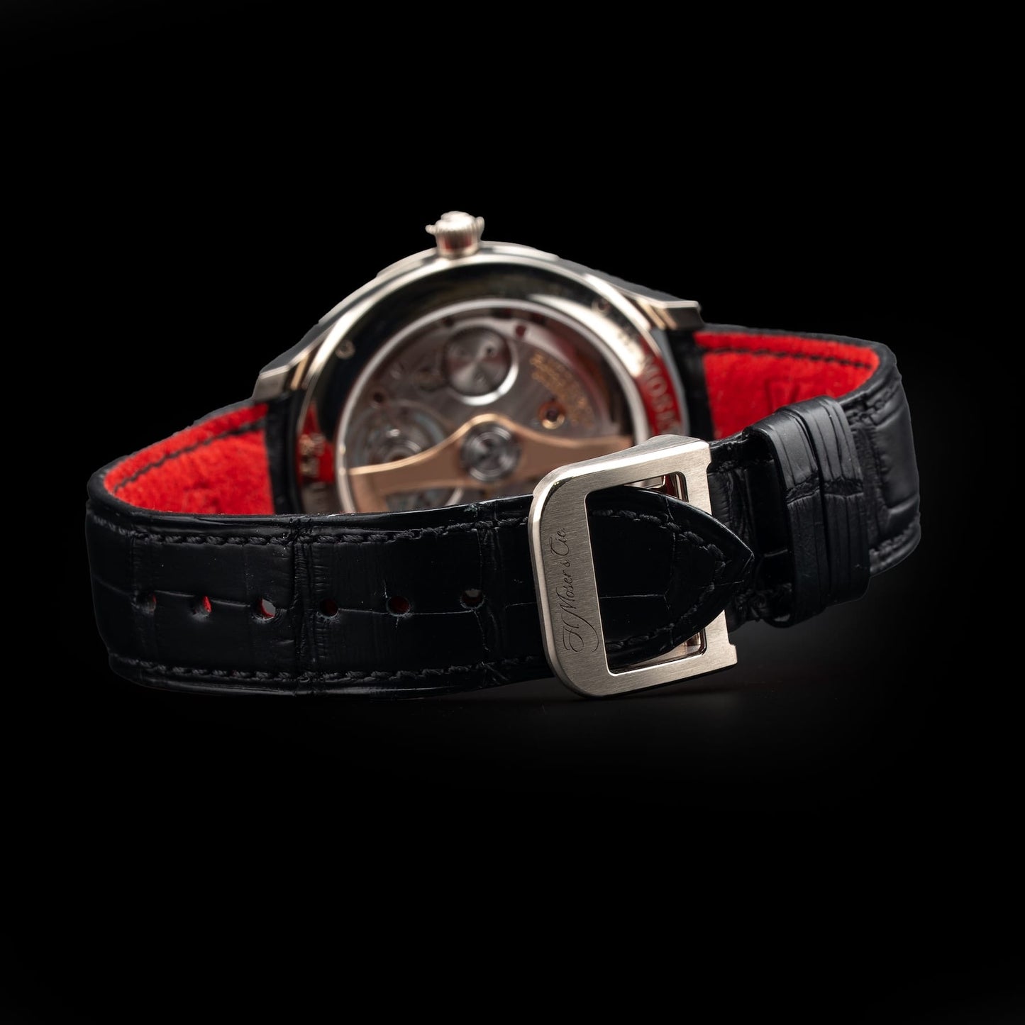 H. Moser & Cie. 1804-0205 Endeavour Tourbillon Limited Edition Red Dial