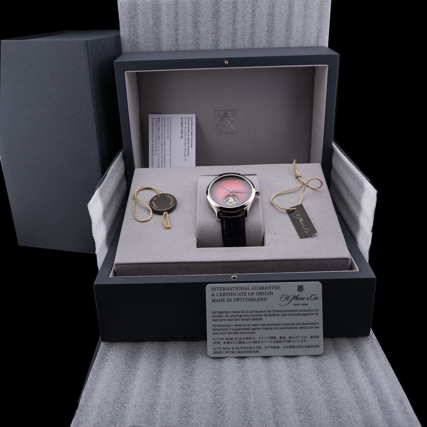 H. Moser & Cie. 1804-0205 Endeavour Tourbillon Limited Edition Red Dial