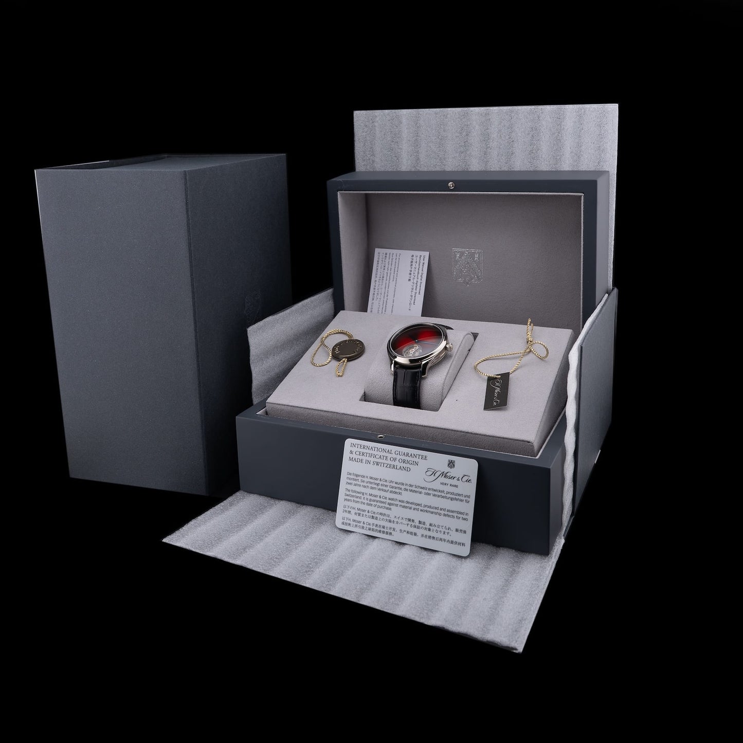 H. Moser & Cie. 1804-0205 Endeavour Tourbillon Limited Edition Red Dial