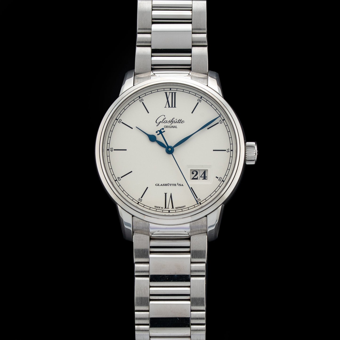 Glash\u00fctte Original 1-36-03-01-02-70 Senator Excellence Panorama Date