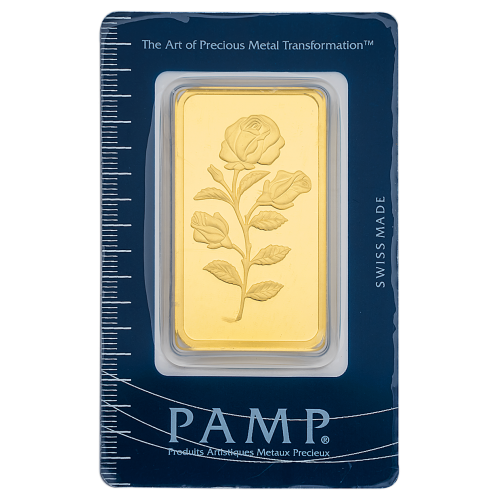 50 Gm PAMP Suisse Gold bar 999.9 Purity