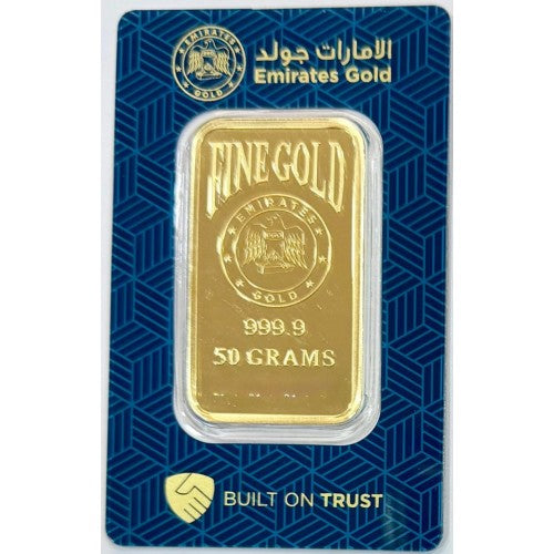 Emirates Gold bar 50 Gm