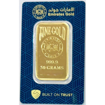 Emirates Gold bar 50 Gm