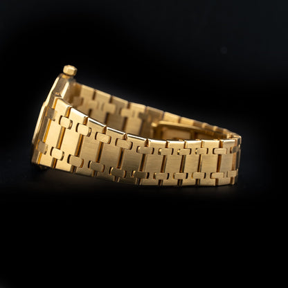 Audemars Piguet 56175BA Royal Oak 18K Yellow Gold Grey Dial