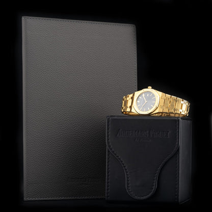 Audemars Piguet 56175BA Royal Oak 18K Yellow Gold Grey Dial