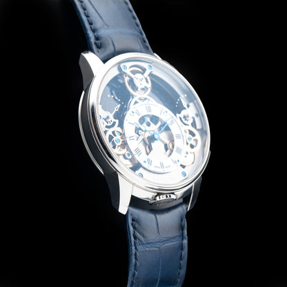 Arnold & Son 1TPEX.W01A.C153X Time Pyramid 42.5 Platinum