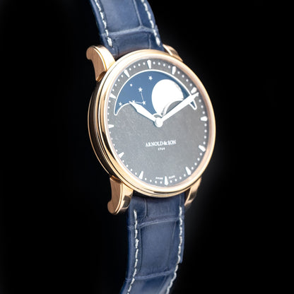 Arnold & Son 1GLAR.Z01A.C154A HM Perpetual Moon Obsidian Dial