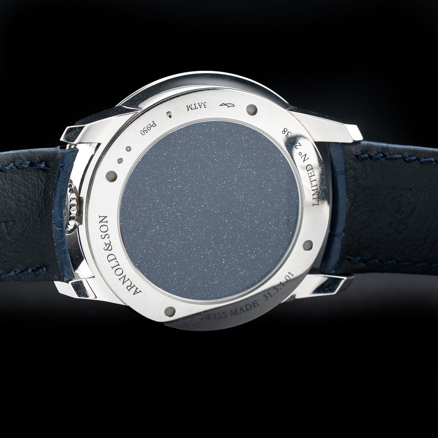 Arnold & Son 1TPEX.W01A.C153X Time Pyramid 42.5 Platinum