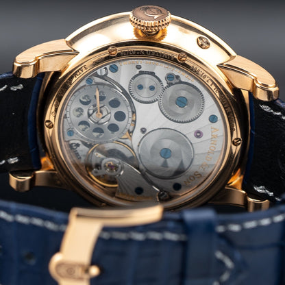 Arnold & Son 1GLAR.Z01A.C154A HM Perpetual Moon Obsidian Dial