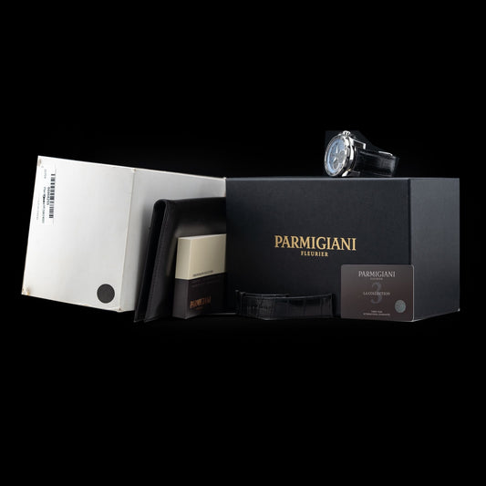 Parmigiani Fleurier PFC528-0010500 Pershing 005 Chronograph Automatic Blue Dial